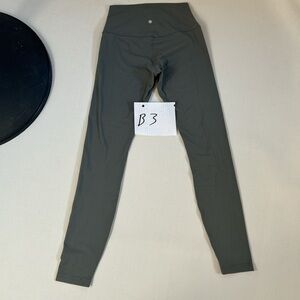 CRZ YOGA women High-Rise Leggings - Olive Green